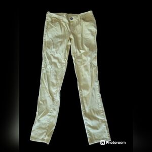 EUC Y2k City Streets yellow skinny jeans